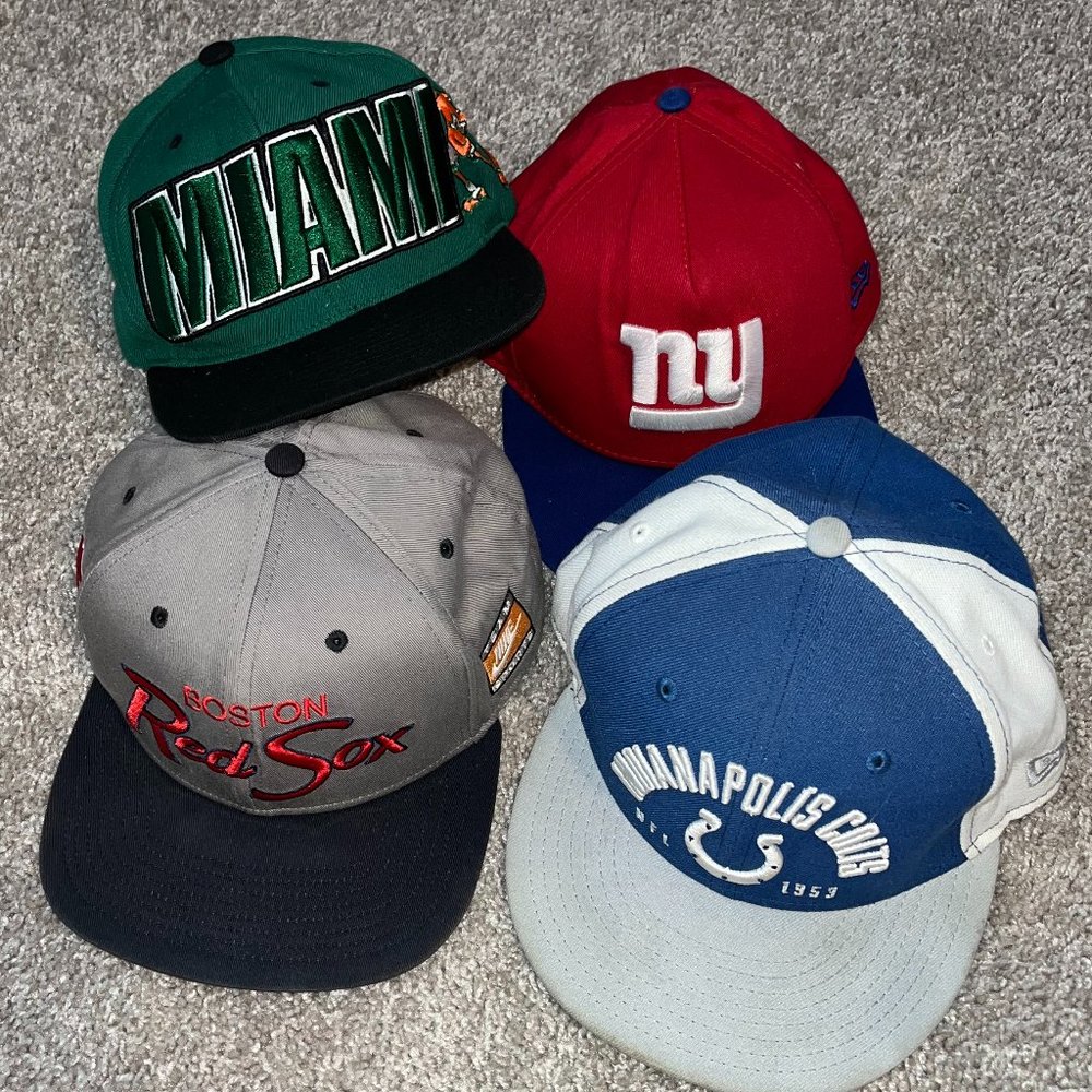 Bundle of Four Flat brims.